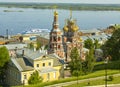 Nizhni Novgorod, Russia, Stroganovskaya church Royalty Free Stock Photo