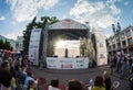 Nizhniy Novgorod, view of theatre square, Russia