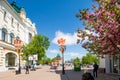 Nizhny Novgorod. Bolshaya Pokrovskaya Street. Main pedestrian street.