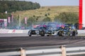 Nizhny Novgorod Russia Aug 20, 2016 : Russian Drift Series Stage 5 RDS Zapad West. Oleg Chernyshev vs Satyukov Eugene