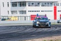 Nizhny Novgorod Russia Aug 20, 2016 : Russian Drift Series Stage 5 RDS Zapad West Puchinin Arkady. BMW E46 POLICE