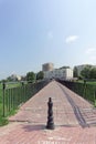 Nizhny Novgorod, Russia. - July 28.2016. Footbridge from the street Zalomova to the waterfront Fedorovsky.