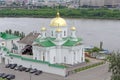 Nizhny Novgorod, Russia. - June 6.2018. Church in honor of St. Alexis, Metropolitan of Moscow in the Annunciation