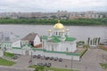 Nizhny Novgorod, Russia. - June 6.2018. Church in honor of St. Alexis, Metropolitan of Moscow in the Annunciation