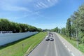 Nizhny Novgorod, Russia. - June 30.2016. The denouement at the Kanavinsky bridge is a Descent from the bridge from the side of the