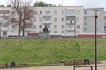 Nizhny Novgorod, Russia. - June 6.2018. The monument to the famous proletarian writer Maxim Gorky on the embankment of