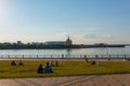 Nizhny Novgorod. Russia. 20 June 2018. Updated nizhnevolzhskaya embankment near the River station