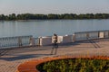 Nizhny Novgorod. Russia. 20 June 2018. Updated nizhnevolzhskaya embankment near the River station