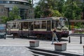 Nizhny Novgorod, Russia, May 29, 2023. Bolshaya Pokrovskaya street Pokrovka is the main street of the historical center