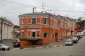 NIZHNY NOVGOROD, View of old houses on Kozhevennaya street