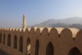 Nizwa Fort, Nizwa, Oman Royalty Free Stock Photo