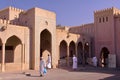 NIZWA, OMAN - FEBRUARY 2, 2012: An entrance to Nizwa Old Town