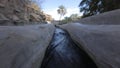 Aflaj Irrigation System in an old omani village.