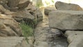 Aflaj Irrigation System in an old omani village.