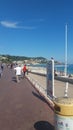 Nizza beach plage Frankreich Royalty Free Stock Photo