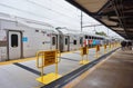 A NJ Transit commuter train on the Northeast Corridor line