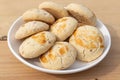 nkhatai are shortbread biscuits originating from the Gujarat region of the Indian subcontinent, popular in Northern India, Royalty Free Stock Photo