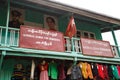 NLD poster in Chin State, Myanmar