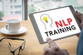 NLP TRAINING Royalty Free Stock Photo