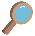 Magnifier Isolated Vector Icon Editable