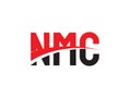 NMC Letter Initial Logo Design Vector Illustration Royalty Free Stock Photo