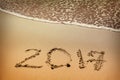2017,nmessage written in the beach