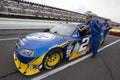 The No. 2 Miller Lite Dodge on pit road Royalty Free Stock Photo