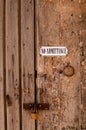 No Admittance Royalty Free Stock Photo