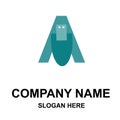 company logo with USB Royalty Free Stock Photo
