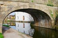 No 6 bridge reflections on the public cycle path through Morecambe, Lancashire, England. 2