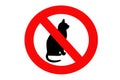 No cat sign