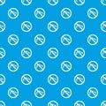 No caterpillar sign pattern seamless blue