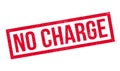 No Charge rubber stamp Royalty Free Stock Photo