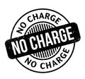 No Charge rubber stamp Royalty Free Stock Photo