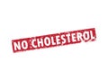 No cholesterol vector stamp