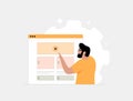 No-code development enables drag-and-drop builder tools for workflows. No-code development helps creators build apps Royalty Free Stock Photo
