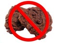 No Cookies Diet! Royalty Free Stock Photo