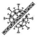 No Covid Virus Recursion Composition of No Covid Virus Items
