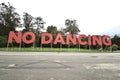 NO DANCING JFK Promenade Golden Gate Park 1