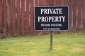 No Dog Fouling Private Property Sign CCTV In Operation