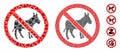 No donkey Composition Icon of Abrupt Elements