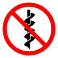 No Drilling Symbol Sign ,Vector Illustration, Isolate On White Background Label. EPS10