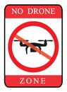 No drone zone board