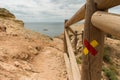 No entry fingerpost in the Algarve, Portugal