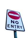 No entry sign