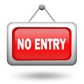 No entry sign Royalty Free Stock Photo