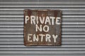 No Entry Sign Royalty Free Stock Photo