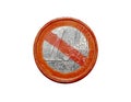 No Euro coin