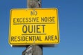 No Excessive Noise