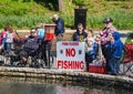 NO FISHING - POND CLOSED